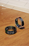 Smart Ring Display Screen and Touch, Wireless Charging,Smart Control,Health Manager,5ATM Waterproof For Men Women New Rings
