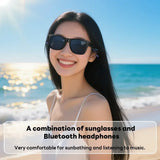 Lenovo Bluetooth5.4 AI Smart Camera Glasses 8K Photo Recording Remote Control Touch Translator Voice Assistant Wireless Sunglass