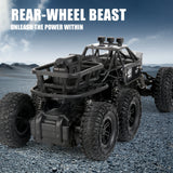 6-Wheel 4WD RC Off-Road Climbing Truck, Remote Control Car Toy, Perfect Gift for Kids  Control Trucks Boys Toys for Children