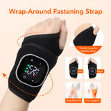 Electric foot and hand massager can vibrate and heat the ankles and ankles, and the bracket joints are portable, which can relax