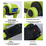 DIY Assembly RC Robot Dog Toy Remote Control Mechanical Robot Kit Science Teaching Model Electric Set Gift For Kids