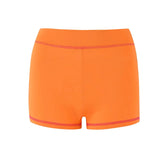 new shoulder letter printed open thread design slim fit hooded zipper short jacket shorts set