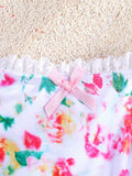 ZRTAK Triangle Bikini Set Sexy Swimwear Women 2026 Bikinis Floral Print Swimsuit Micro Thong Bandage Bathing Suits