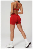 2PCS Yoga Suit Women Tracksuit Sports Bra High Waist Leggings Outfit Gym Set Fitness Athletic Wear Workout Clothes Sportswear