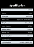 New Ultra Thin Smart Watch men 1.96" AMOLED HD Pixel Display Always Show Time BT Call Reminder Smartwatch Ladies For Android iOS