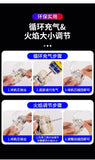 New Creative Transparent Body LED Colored Light Lighter Windproof Waterproof Cool Flashlight Jet Lighter Smoking Accessories