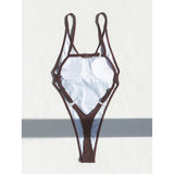 XS - L 2026 Sexy Monokini Extreme String Mini Micro Thong Women Swimwear One Piece Swimsuit Female Bather Bathing Suit V5820