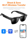 Lenovo Smart AI Glasses 800W HD 8K Shooting Camera Photo Video Voice Call Translation Waterproof Bluetooth AI Motorcycle Glasses