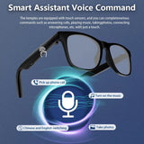 AI Smart Glasses 8K Remote Control Touch Photo Camera Recording Translator Voice Assistant Music Wireless Bluetooth Sunglasses