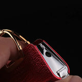 Mini Fashion Women's Bag Inflatable Lighter Open Flame Butane Gas Metal Lighter Women's Gift Cigarette Accessories