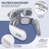 TENS Pulse Neck Massage Household Cervical Spine Massager Wireless Smart Sholder Cervical Massager Heating Muscle Punch Beating
