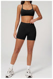 2PCS Yoga Suit Women Tracksuit Sports Bra High Waist Leggings Outfit Gym Set Fitness Athletic Wear Workout Clothes Sportswear