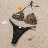 Halter Jewelled Sequins Diamond Bikini Women Swimsuit Female Swimwear Two Pieces Bikini Set Mini Micro Bathing Suit Swim Lady