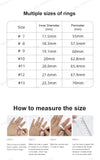 New R11 Smart Ring Men Women LED Display Screen Heart Rate Blood Oxygen Monitoring Waterproof Multi Sports Modes Smartrings