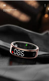 Smart Ring Display Screen and Touch, Wireless Charging,Smart Control,Health Manager,5ATM Waterproof For Men Women New Rings