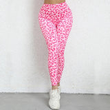 Cloud Hide SEXY Leopard Yoga Set Women Sports Wear Gym Tracksuit Clothes Workout Leggings Crop Top Bra Fitness Suit Sportswear