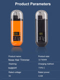 Nose Hair Trimmer Rechargeable Electric Nose Hair Remover Men Eyebrow Hair Shaving Razor Mini Pocket Portable Nose Hair Clipper