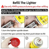 Creative Playing Cards Ace of Spades Lighter Windproof Poker Design Refillable Butane Lighter Fun Toy for Smoking Accessories