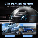 4 Channel GPS Dash Cam for Cars 4*1080P WIFI 360 Degree Video Recorder Rear View Camera Car DVR 24H Hardware Kit Car Assecories