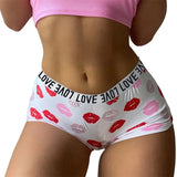 New Women's Breathable Underwear Comfortable and Cute Girls' Flat Corner Underwear 3D Seamless Underwear Sports Shorts Thong
