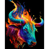 GATYZTORY Diy Paint By Numbers For Adults Beginners Wolf Animals Acrylic Painting By Number Kits Home Decoration Frameless