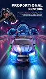1/64 Scale Drift RC Car 2.4G Desktop Mini Racing Model with ESP 4WD Remote Control Vehicle Toy For Adults Kids Ideal Gift