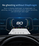 With Navigation GPS OBD2 Speedometer C3 HUD Car Electronic Auto Projector HUD Protable Head Up Display Car Accessories