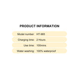 Solimpia 6-Blade Electric Shaver for Man Portable Magnetic Charging Bald Head Trimmer Multi-Functional Shaving Machine