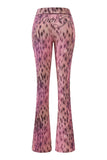 gia slim fit letter printed open thread design hooded zipper short jacket pants set