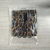 Shestyle V Neck Sequin Mini Sexy Dress Women Backless Sleeveless Halter Leopard Sheath Skinny Party Outfits Dot Brown Wild 2025