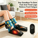 Cordless Foot Ankle Massager Airbag Kneading Foot Massage Compression Warm Feet Relaxblood Circulation Vibration Feet Massage