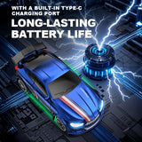 1/64 Scale Drift RC Car 2.4G Desktop Mini Racing Model with ESP 4WD Remote Control Vehicle Toy For Adults Kids Ideal Gift