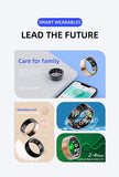 Smart Ring for Women & Men, Waterproof Fitness Tracker Ring with Sleep Monitoring, Pedometer & Calories Counter ,compatible with IPhone and Android,smart Gift