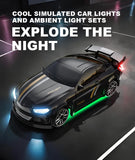1/64 Scale Drift RC Car 2.4G Desktop Mini Racing Model with ESP 4WD Remote Control Vehicle Toy For Adults Kids Ideal Gift