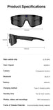 Lenovo AI Smart Glasses ChatGPT 8K Camera 2400W Anti-shake Cycling Video&Photo Sport Sunglasses DualMic 32GB Windproof Goggles