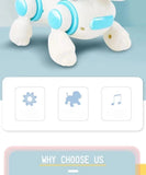 Smart Interactive Robot Dog – Walking, Singing, Light & Sound Kids Toy