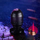Metal Rotating Decompression Rotating Lighter Windproof Spray Flame Bullet Butane Inflatable Lighter Personalized Men's Gift