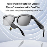 Lenovo 150 languages Smart Translation Bluetooth Sunglasses TF Card Supported Outdoor Wireless Stereo Glasses For Travel Sports