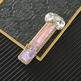 Charging personalized creative gift for women with diamond studded USB cigarette lighter encendedor eléctrico  gadgets for men
