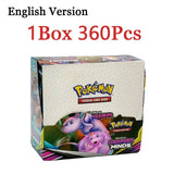 360Pcs Pokemon Trading Card GameCards Prismatic Evolutions Scarlet Violet Pokemon English Booster Battle Transaction Gifts
