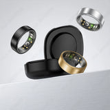 All Size（6-14） Smart Ring for Women Men Healthy Heart Rater Blood pressure Monitor Waterproof Take Photo Control Smartring Sport