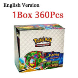 360Pcs Pokemon Trading Card GameCards Prismatic Evolutions Scarlet Violet Pokemon English Booster Battle Transaction Gifts