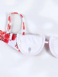 ZRTAK Sexy 2026 Floral Bikini Micro Thongs Bathing Suit Swimsuit Women Biquini Bandage Beachwear Swimwear 2 Piece Bikini Sets