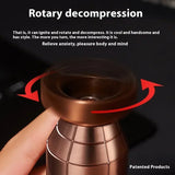 Metal Rotating Decompression Rotating Lighter Windproof Spray Flame Bullet Butane Inflatable Lighter Personalized Men's Gift