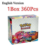 360Pcs Pokemon Trading Card GameCards Prismatic Evolutions Scarlet Violet Pokemon English Booster Battle Transaction Gifts