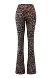 gia slim fit letter printed open thread design hooded zipper short jacket pants set