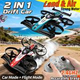 NEW 1:30 Mini RC Flying Cars Air-Ground 2-in-1 Professional Dual Mode Quadcopter Racing Electric Transforming Toy Boy Ideal Gift