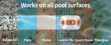 Cordless Robotic Pool Cleaner with 210Mins Long Runtime Automatic Pool Vacuum Smart Path Planning Auto-Parking Large Coverage Up to 2200 Sq.Ft