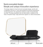 AD C1 Car Navigation Projection HUD Head Up Display Speedometer  Multiple Interfaces Car Accessories on Screen Overspeed Alarm
