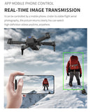 E99 PRO Drone with Flash Professional HD Dual Camera WIFI Obstacle Avoidance RC Helicopters Aerial Photography Quadcopter